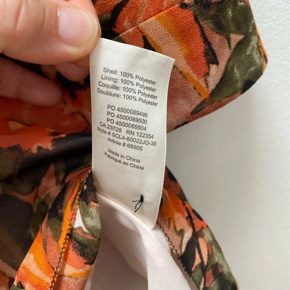 ARITZIA - Wilfred Bernadette Floral Dress - Picture 8 of 8